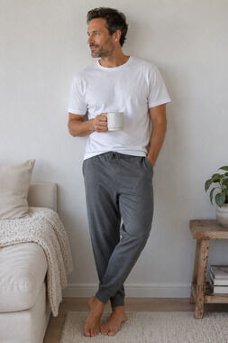 Peter Millar Men's Cashmere Poly Blend Jogger Lounge Pants Drawstring Size L
